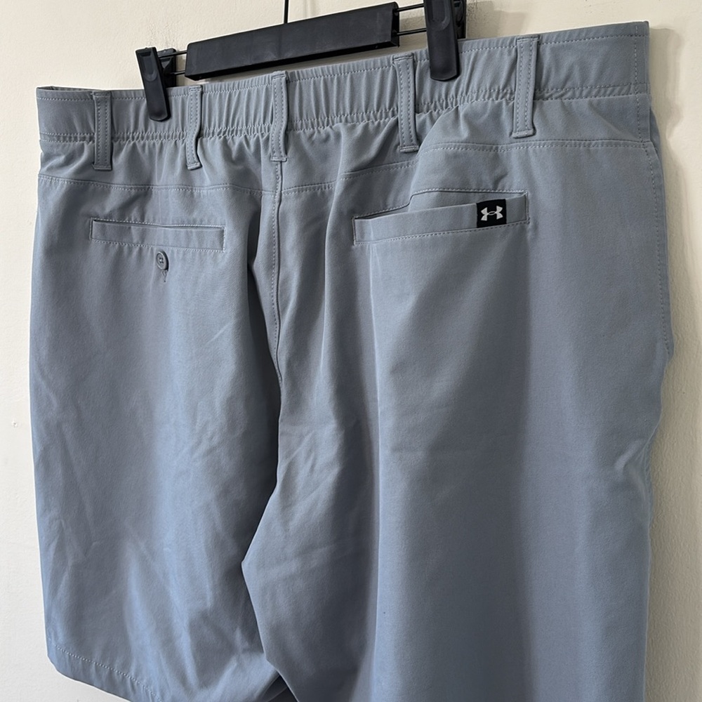 Under Armour Men’s Tech Golf Shorts 9” Gray Size 40 - Picture 5 of 6